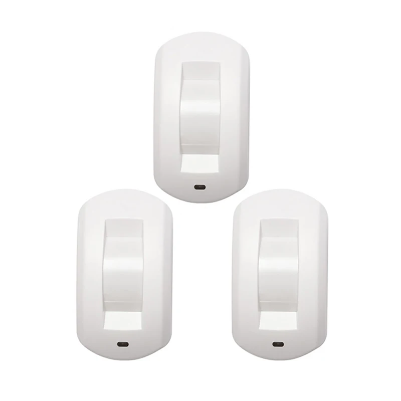 Indoor DC12V Curtain Wired Motion Sensor - PIR Alarm Sensor for Home Security, Anti-tamper, 9m×1.2m  10° Narrow Beam Detection