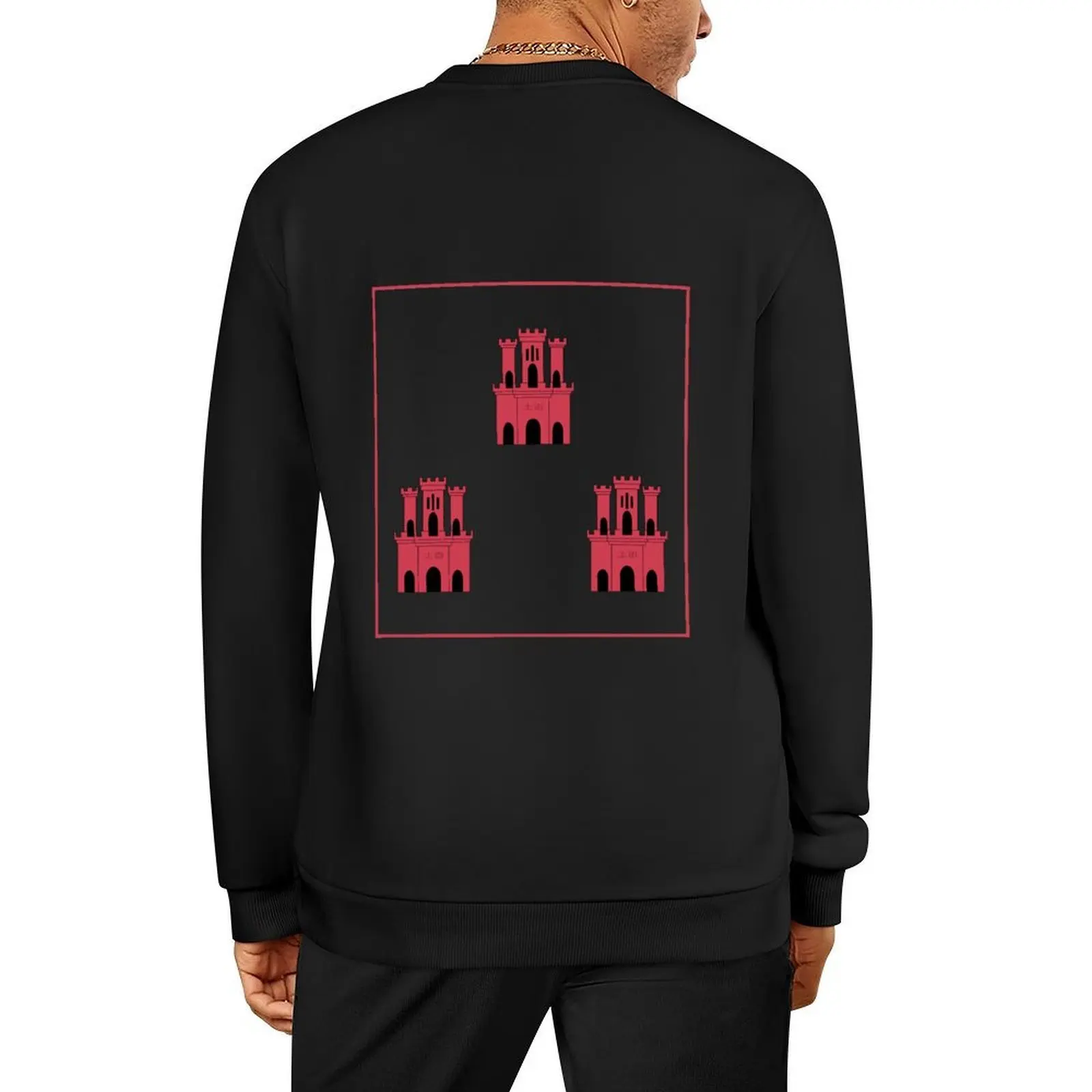 

Bladee Drain Gang Castle merch Pullover men's coat fashion men japanese style clothes for men sweatshirts for men