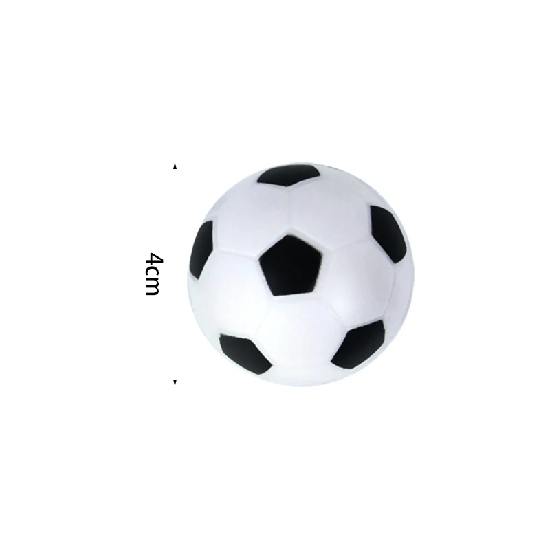 6-24Pcs 4CM sponge pressure soccer toy PU pressure ball parent-child interactive toy board game accessories toy kid sensory toys