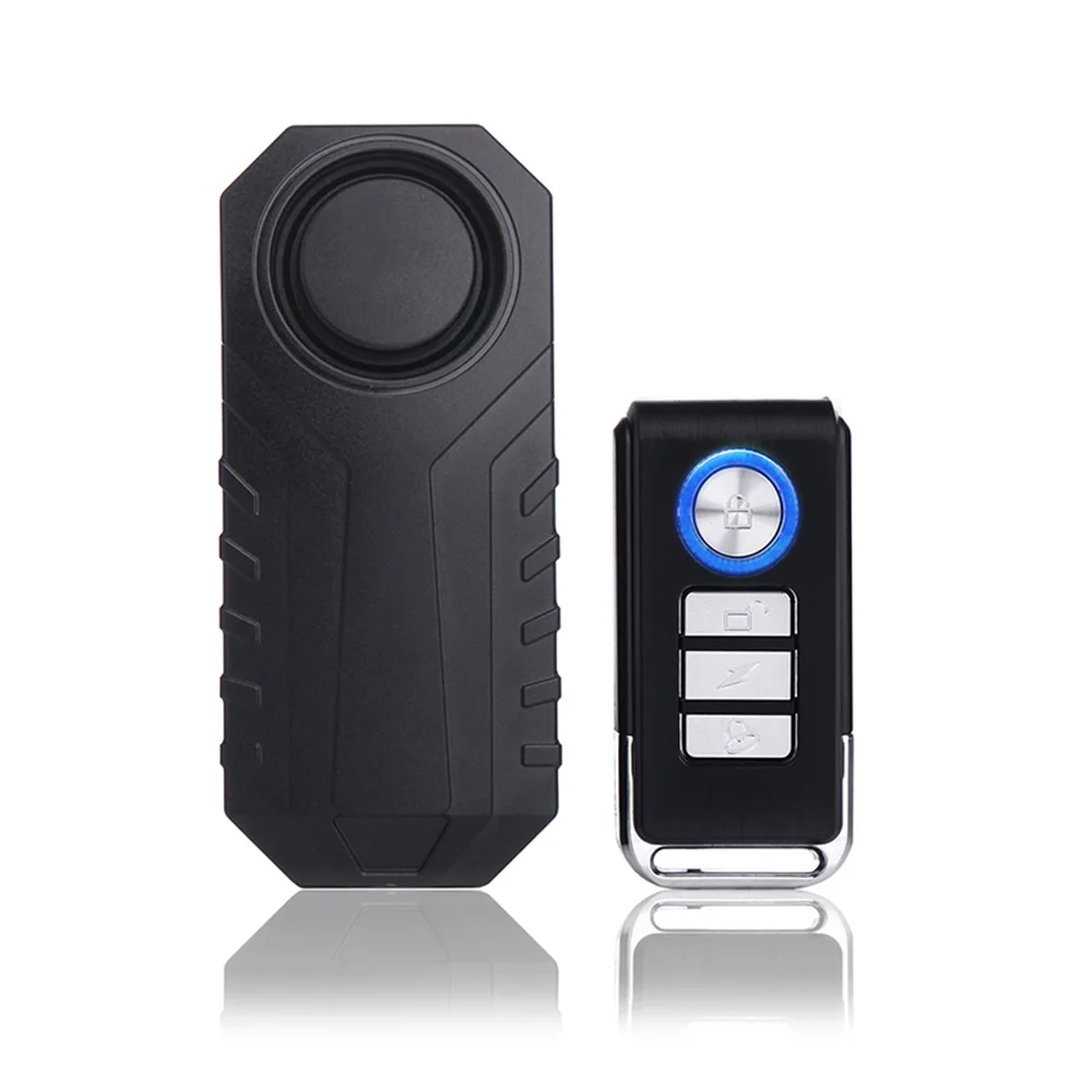 

Bicycle and motorcycle anti-theft alarm, wireless remote control anti-theft vibration alarm, earthquake induction reminder alarm