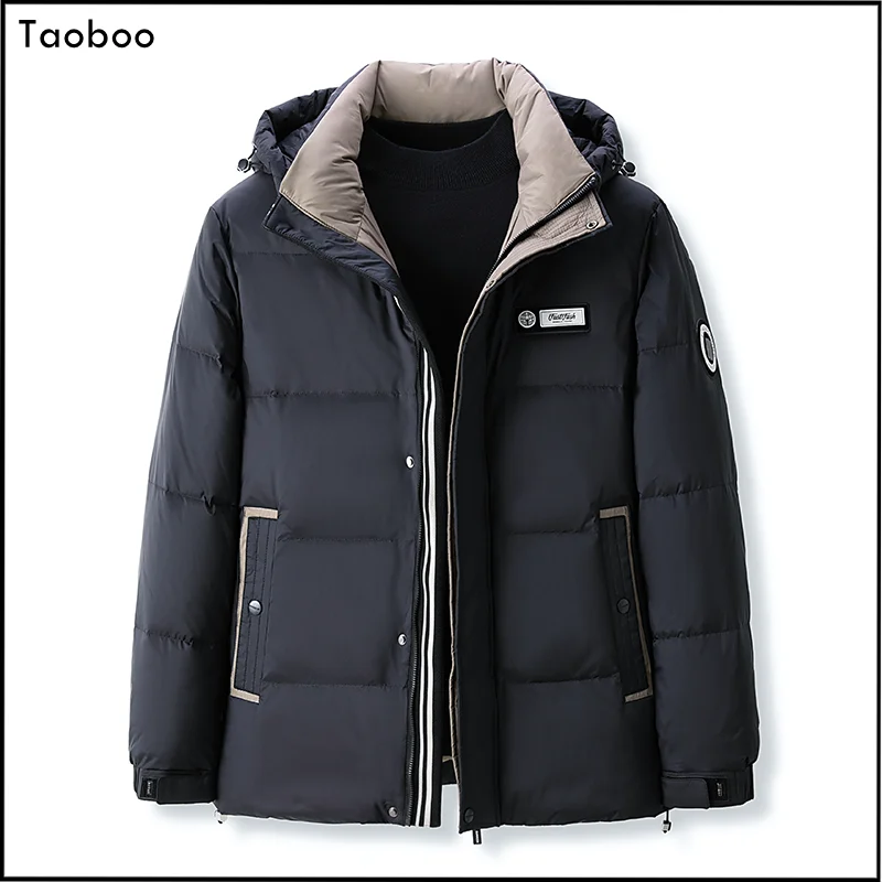 2022 New winter jackets for men Sports Style canada loose Parkas Thick Warm padded Male Coat Winter Fall Down jacket men Outwear