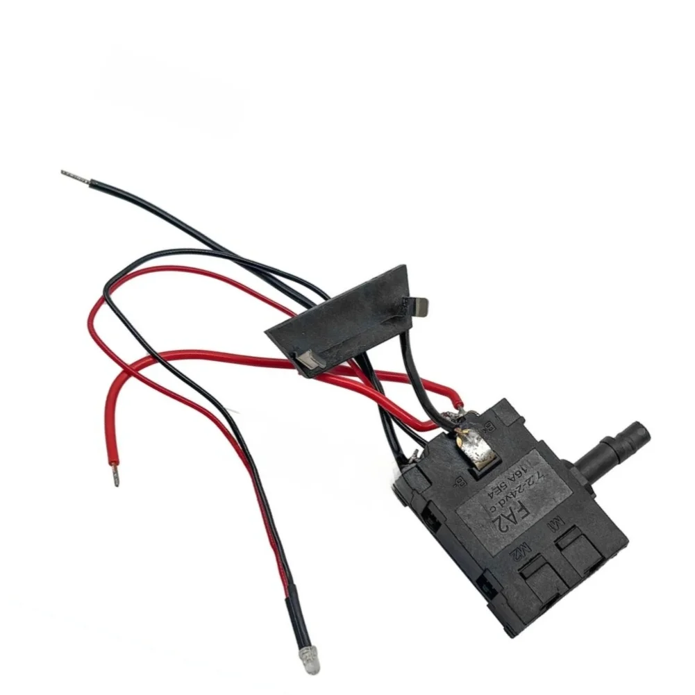 Power Tool Switch Electric Ratchet Switch With Indicator Lights Plastic Housing Compact Design Easy Installation