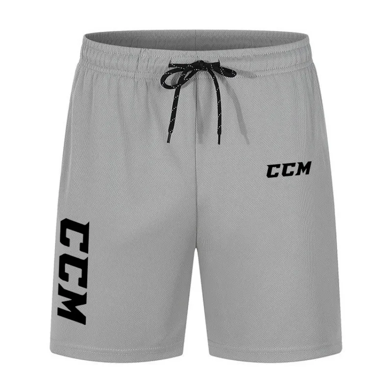 CCM 2024 Summer New Jogger Shorts Men Casual Sweathshorts Gyms Workout Male Breathable Mesh Quick Dry Sport Shorts