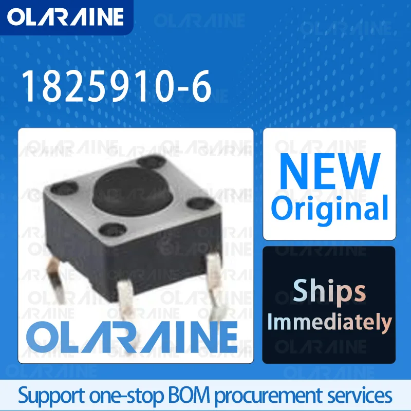 

50/200/500Pcs 1825910-6 100% brand new and original IC chip Tactile switch 50 mA