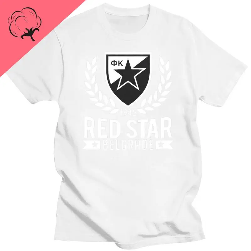 2024 Top Red Star Belgrade Serbia TShirts Red Home Camiseta Crvena Zvezda Club Marko Petkovic Dragan Stojkovic T Shirt Miodrag B