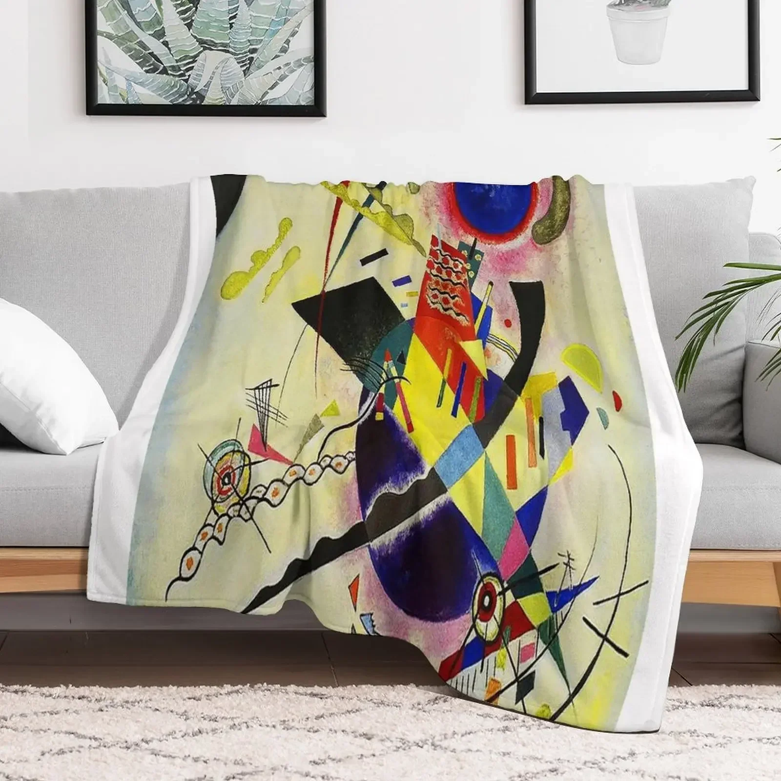 Wassily Kandinsky Throw Blanket Luxury Throw Luxury Designer Blankets