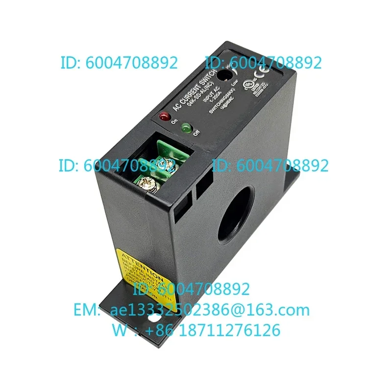 Equipment Overload Monitoring Current Sensing Switch Output Switching Quantity Signal Perforated Induction