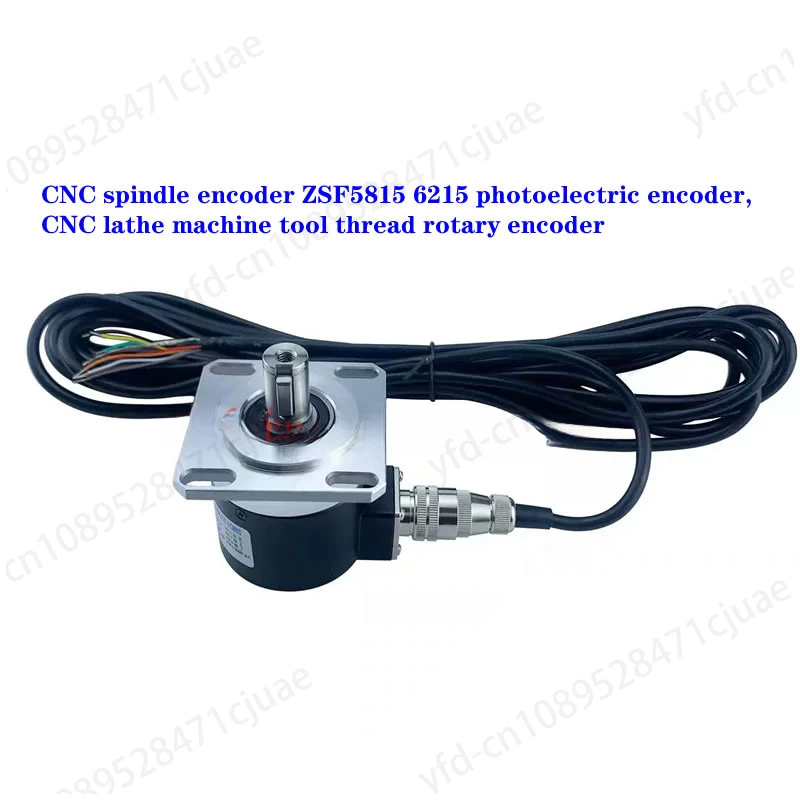 

Direct CNC lathe spindle rotary encoder ZSF5815 6215 1200 pulse 4 m cable