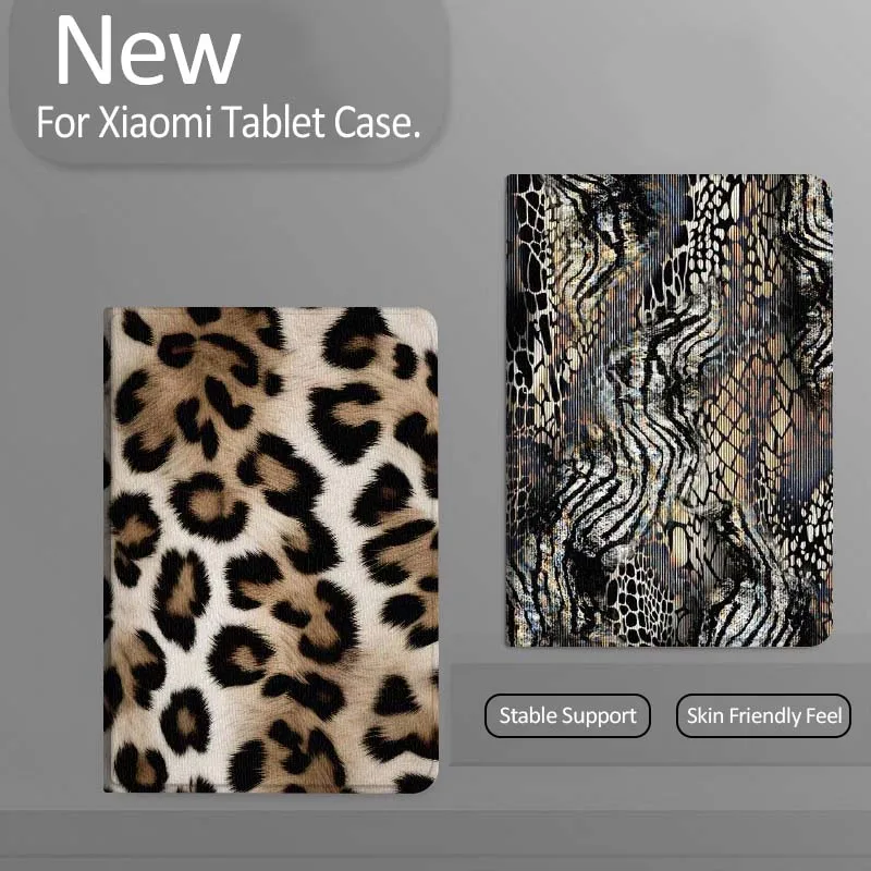 

Animal Print Pattern Fabric Gift Tablet Case For Xiaomi Redmi Mini Pad SE K 2 4 5 6 7 8 2023 2025 11 8.8 11.2 10.1 Pro