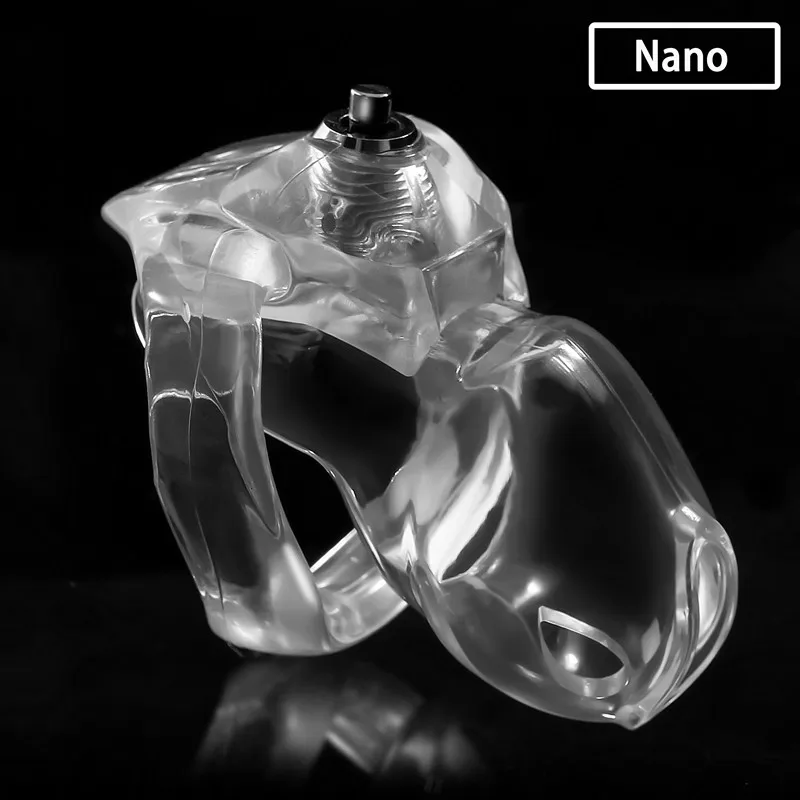 Upgrade HT-V5 Chastity Cage with 5 Rings for Male Bondage Penis Training Devices Cock Ring Chastity Belt Sex Toys for Man Sissy