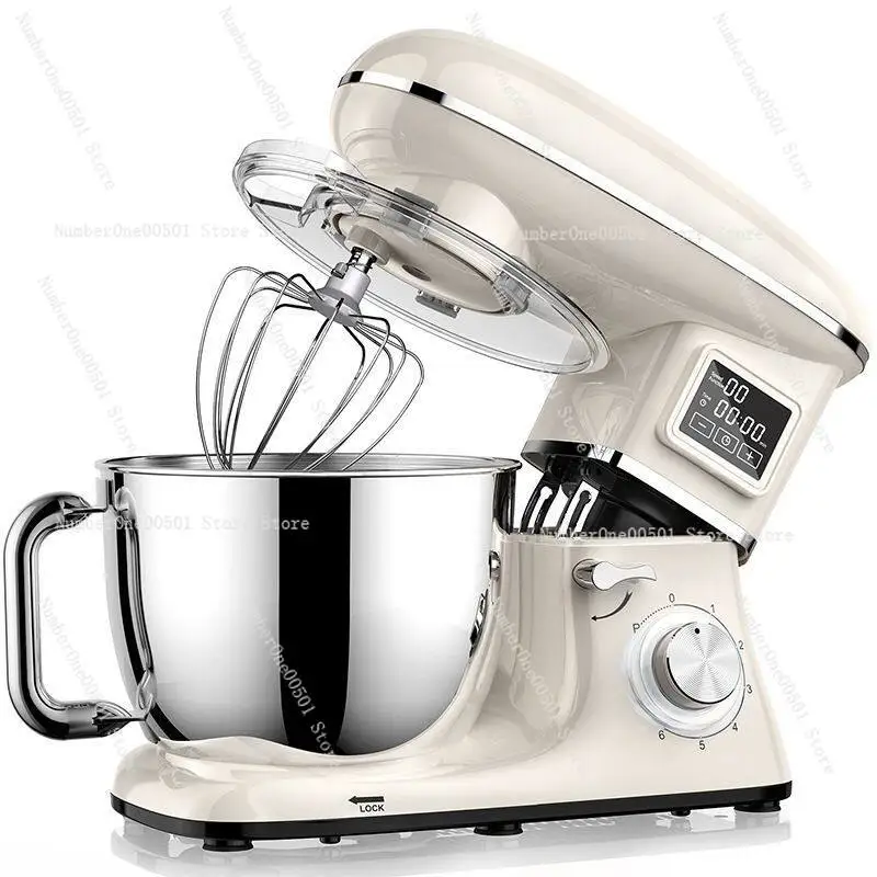

qioxQVKTa 110V 220V US Stand Mixer Compact Automatic Dough Kneader With Display For Home