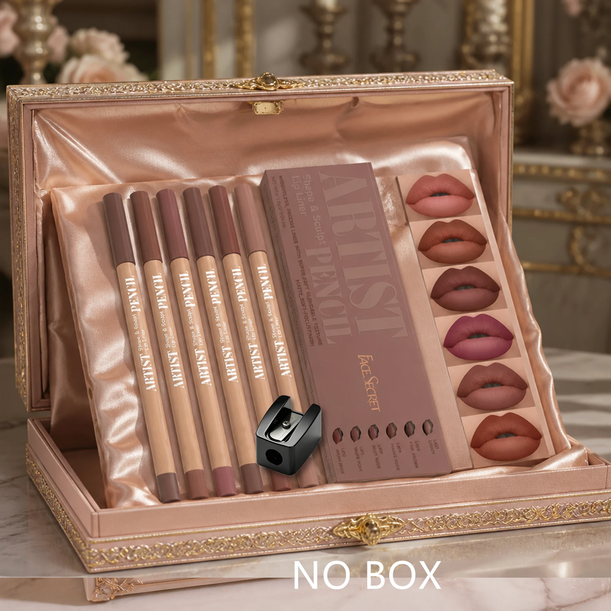 Lip Liner Pencil - Set de 6 lápices de labios