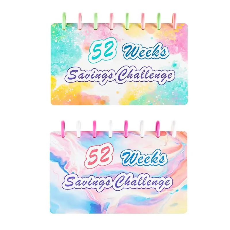 

52 Week Money Saving Challenge Binder Reusable Budget Binder Book With Cash Envelopes Money Saving Binder