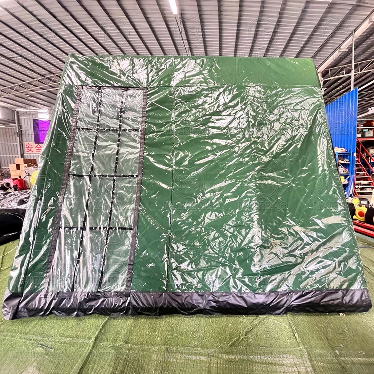 PVC Waterproof Outdoor Air Tent Inflatable Camping Tent With Excellent Visibility Family 4 Season 4x3.8x3m / 13x12.5x10ft