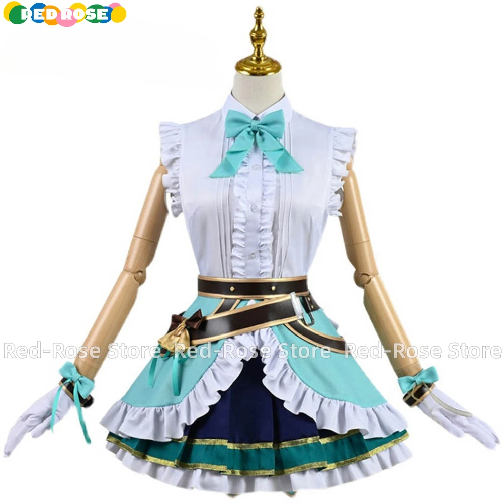 

【Customized 】Game Uma Musume Pretty Derby Mejiro Dober Cosplay Costume Carnival Halloween Women Christmas Costume