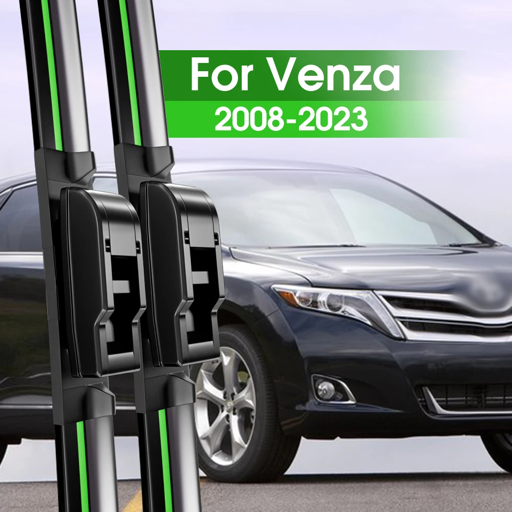 

2pcs Front Windshield Wiper Blades For Toyota Venza 2008-2023 2009 2010 2011 2012 2013 2021 2022 Windscreen Window Accessories