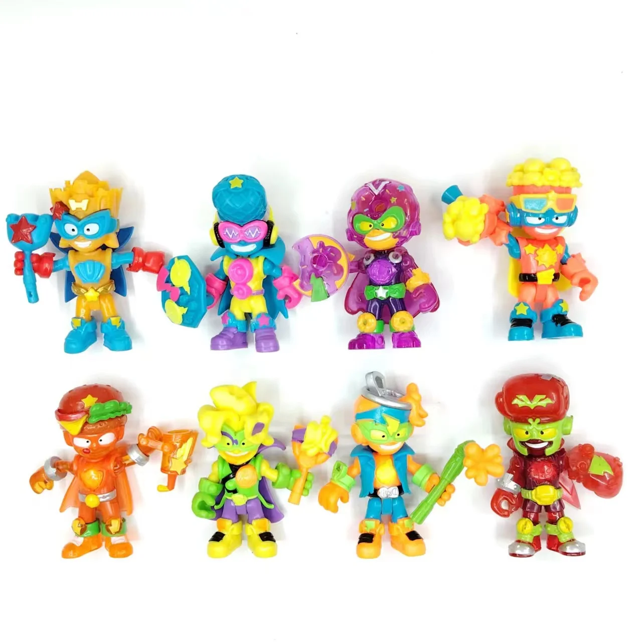 1 Set Original Superthings Big Super Zings Ultra Rare Series 6 Kazoom Kids Rescue Force Series Actionfiguren Spielzeugmodell – Detail 1