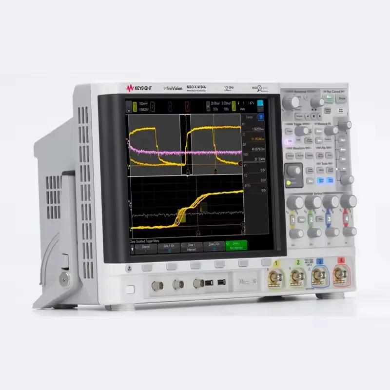 Keysight Bandwidth of 1.5 GHz 4 analog channels 16 digital channels MSOX4154A mixed signal oscilloscope