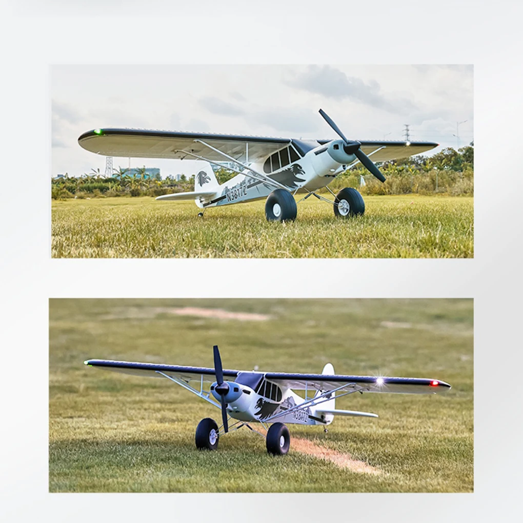 Modello aeronautico FMS PA-18 1300mm ad ala fissa RC macchina da allenamento aereo in schiuma PNP/RTF con modello di aereo RC fuoristrada elettrico V3