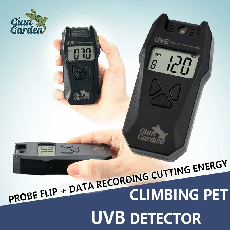 

UVB Tester Reptile Lizard and Tortoise UVB Intensity Tester Reptiles Breeding Box Supplies New UVB Quick Testing Instrument