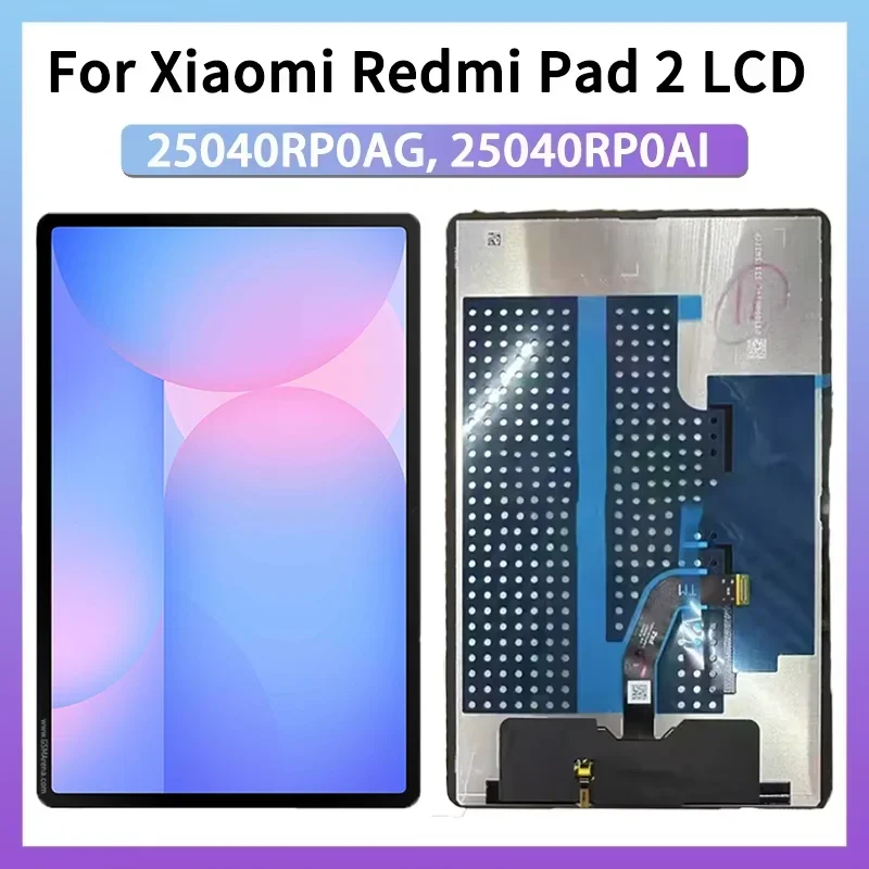

11" New For Xiaomi Redmi Pad 2 LCD Display Touch Screen Digitizer Assembly For Redmi Pad2 25040RP0AG, 25040RP0AI LCD
