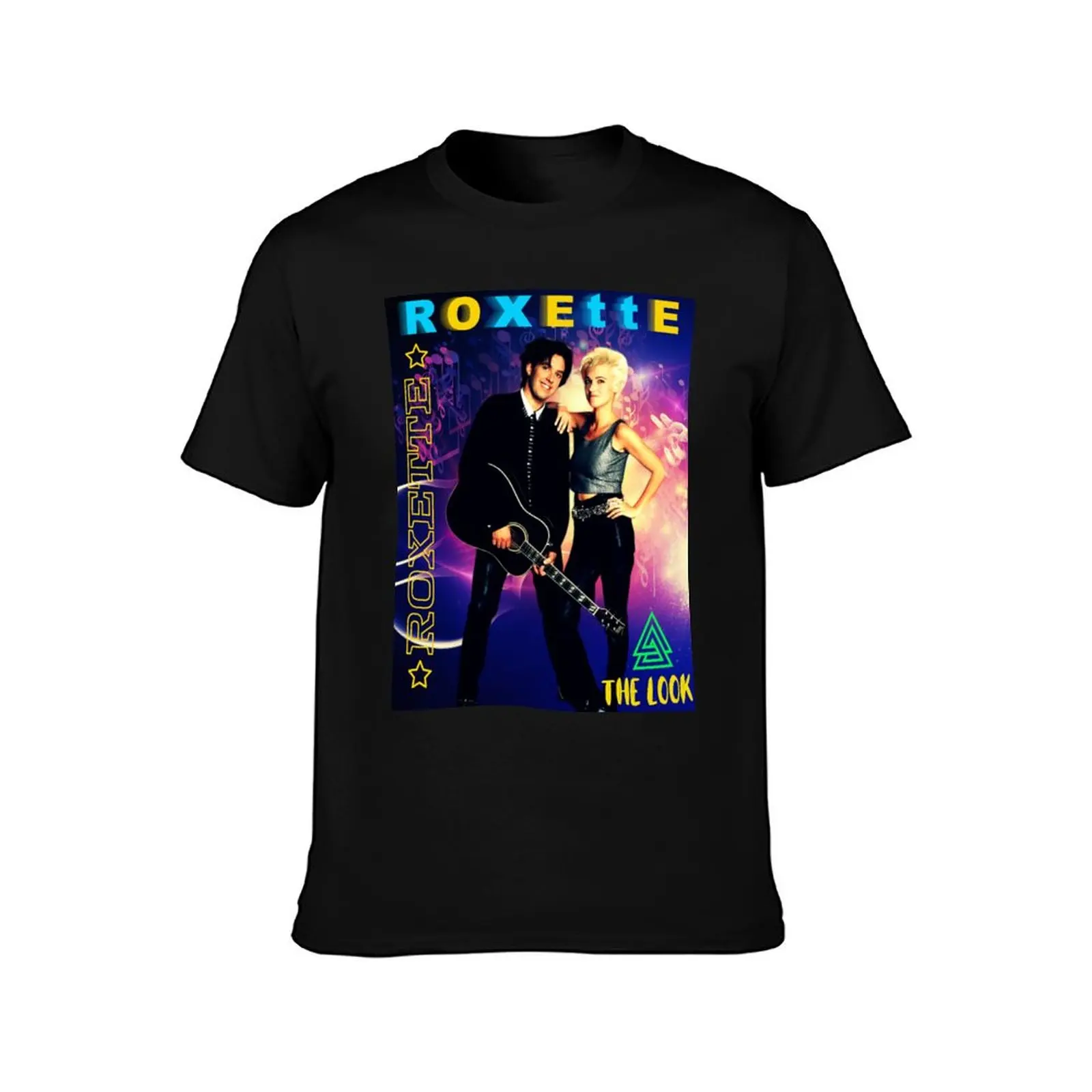 man t ROXETTE t LOOK cotton shirts 100% shirts cotton THE for soft man T-Shirt