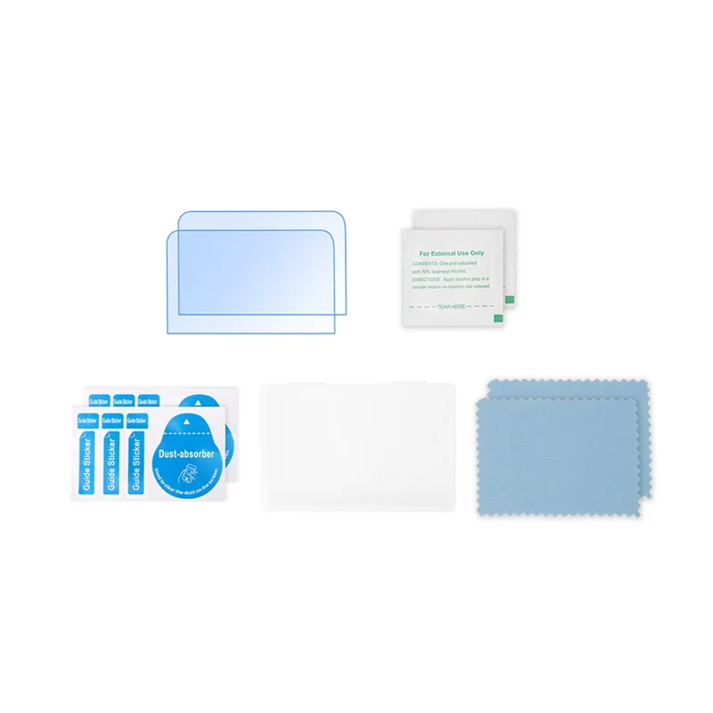 

Precisionn For DJI OSMO 360 2Pcs Lens Protector Screen Tempered Glass Anti-Scratch Protective Film For DJI OSMO 360