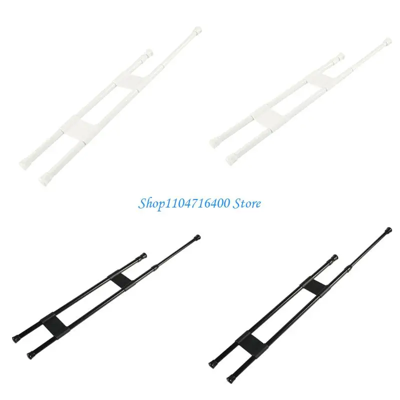 

y1gd Универсальный набор выдвижных регулируемых натяжных стержней для окна холодильника