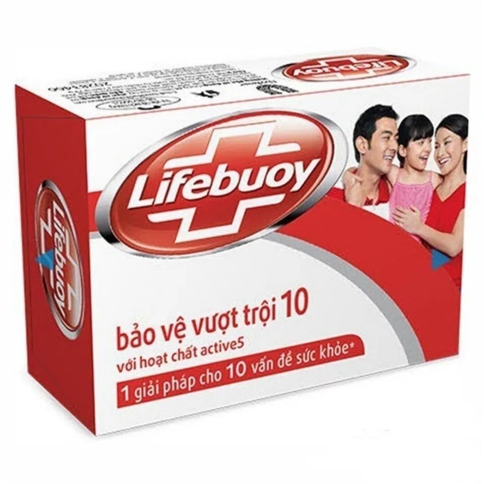 à bông cục Lifebuoy 90g đủ màu Đỏ Bảo Vệ Vượt Trội, Xanh Lá Thiên Nhiên , Chăm Sóc Da , Mát Lạnh Sảng Khoái