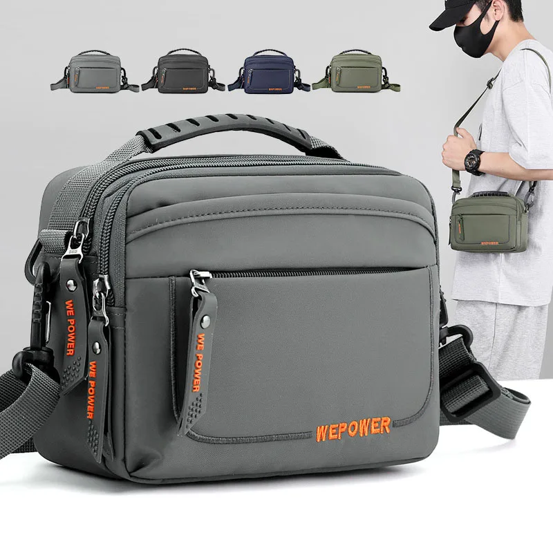 

Large Capacity Men's Crossbody Bag Water Resistant Outdoor Shoulder Chest Bag Multi Functional Travel Waist Belt Pack