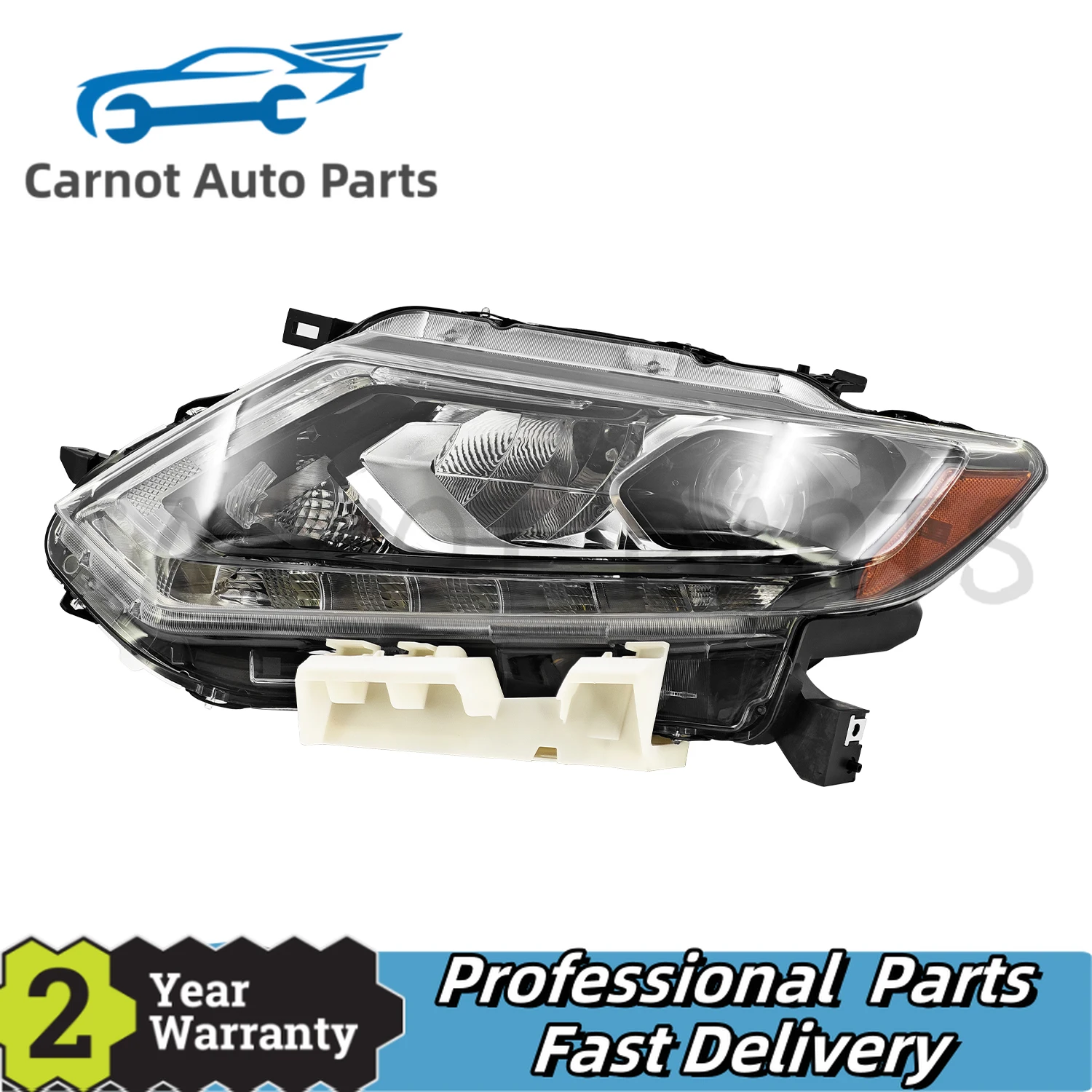 

1 шт. светодиодная фара в сборе с лампочками для Nissan Rogue 2.5L 2014-2016, светодиодная фара в сборе с автоматическим управлением освещением