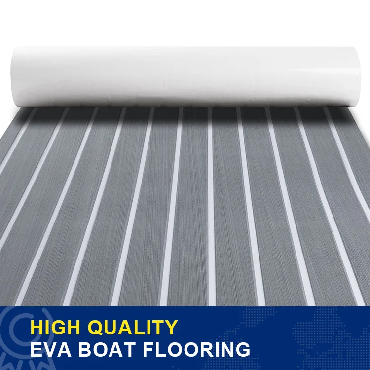 Modern 3M Adhesive Sea Deck Boat Flooring Outdoor Boat Decking Of EVA Foam Teak Sheet For Boats