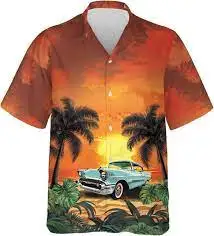 Рисунок 4 - Мужские гавайские рубашки с тропическим