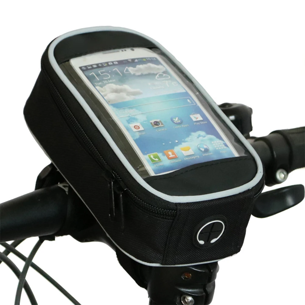 

phone bag bike waterproof phone case frame bag frame phone bag bike tube bag