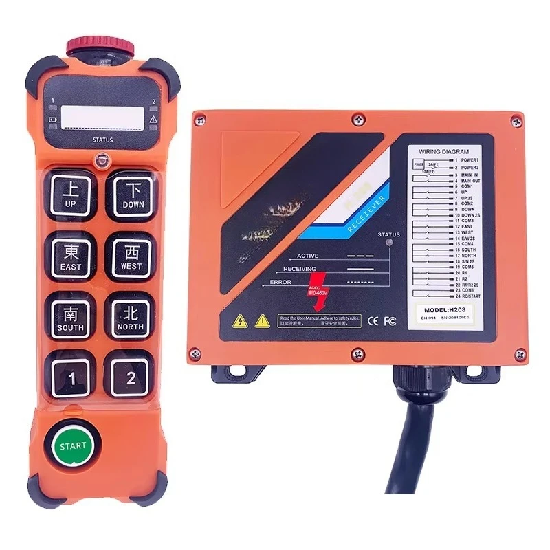 

Two-speed remote control ring chain crane industrial radio remote control