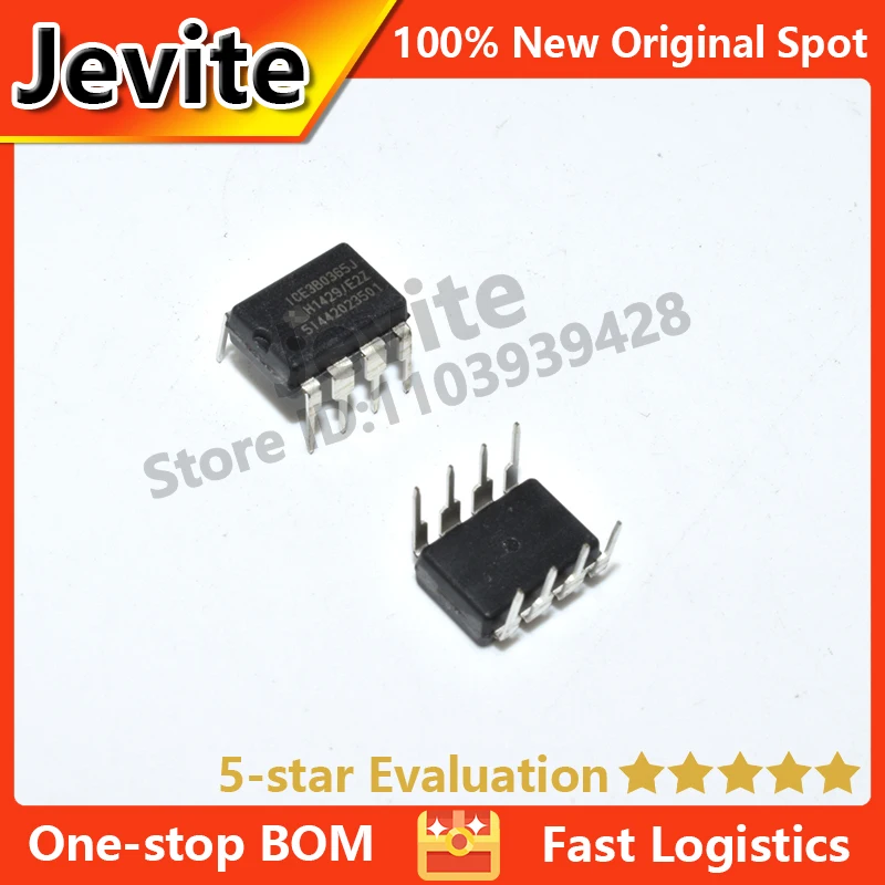 

Jevite 100% New Original electronics Controller 5-10 units/lote ICE3B0365J DIP-8