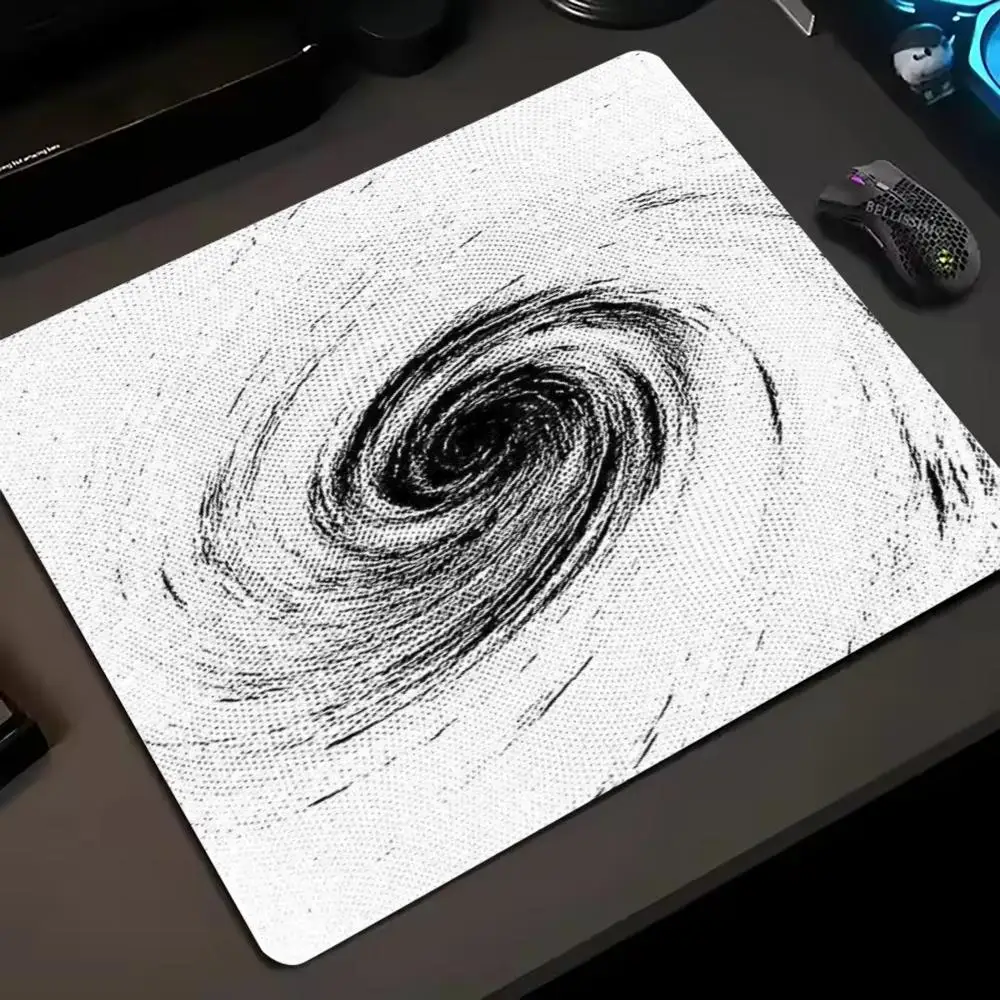 Swirling Black Hole Mouse Pad 400x450 Textured Cloth Gaming Mouse Pad - Premium Non-Slip Control Surface for Precision Tracking