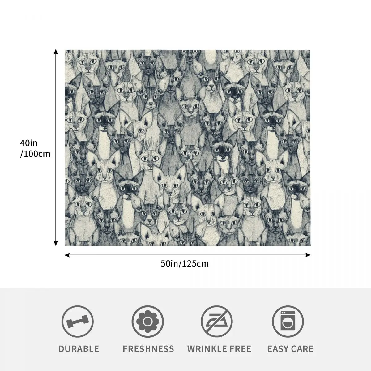 فقط أبو الهول القطط النيلي اللؤلؤ رمي بطانية أفكار هدية عيد الحب الفاخرة St الحرارية أريكة لحاف البطانيات