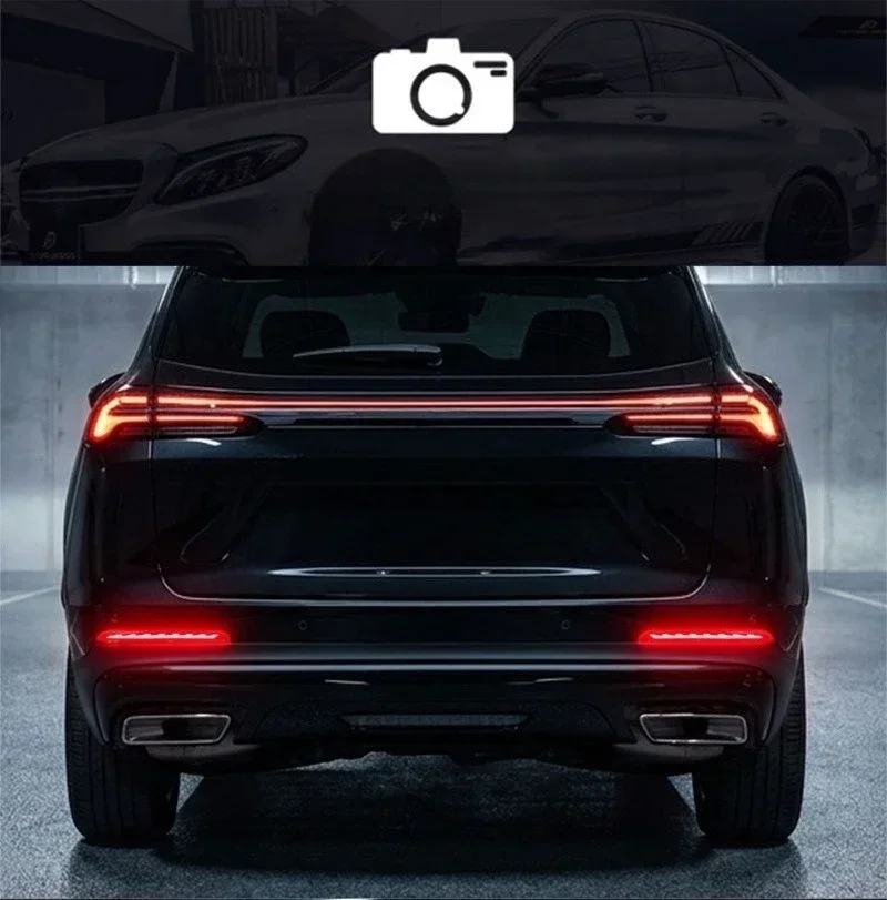 For Buick Envision Plus 2026 Car Rear Bumper Light Reflector Upgrade LED Driving Brake Warning Light Pilot Light Car Accessories detail image 10