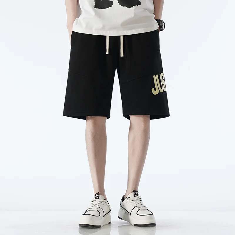 Мужские шорты для бега, дышащие модные шорты, свободные мужские спортивные шорты для тренировок, тренировочные баскетбольные шорты, уличные брюки