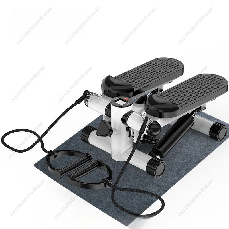 Household Indoor Silent Stepper, Mini Hydraulic Rope-drawn Elliptical Mountaineering Stepper