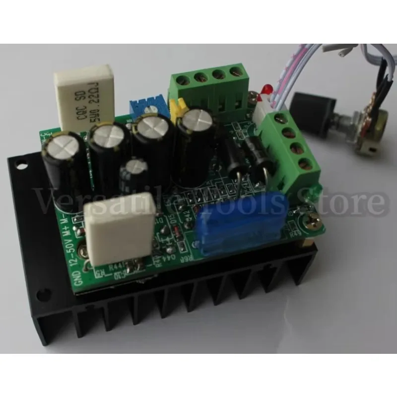 12V 24V 48V DC Motor Speed Controller with Overcurrent Protection, Carving Machine MACH3 Spindle PWM Speed Regulation