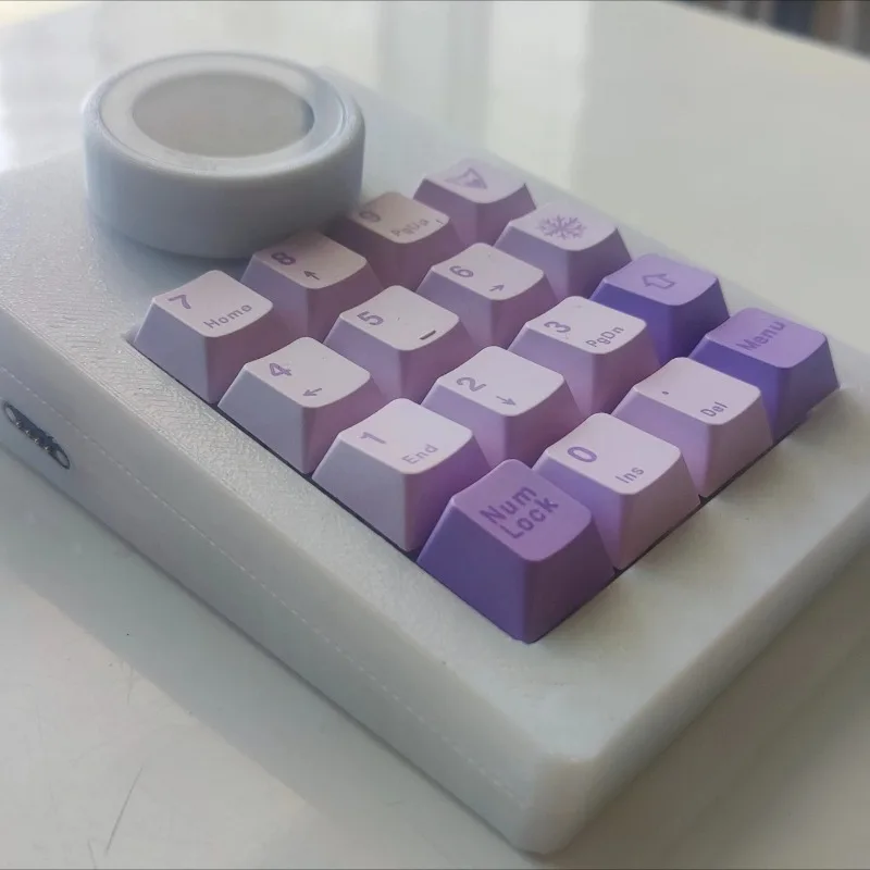 TP78 Foc Knob Mechanical Keyboard Wired Customized Mini Expansion Hot Swap1k Return Rate VIA E-sports Gaming Mechanical Keyboard