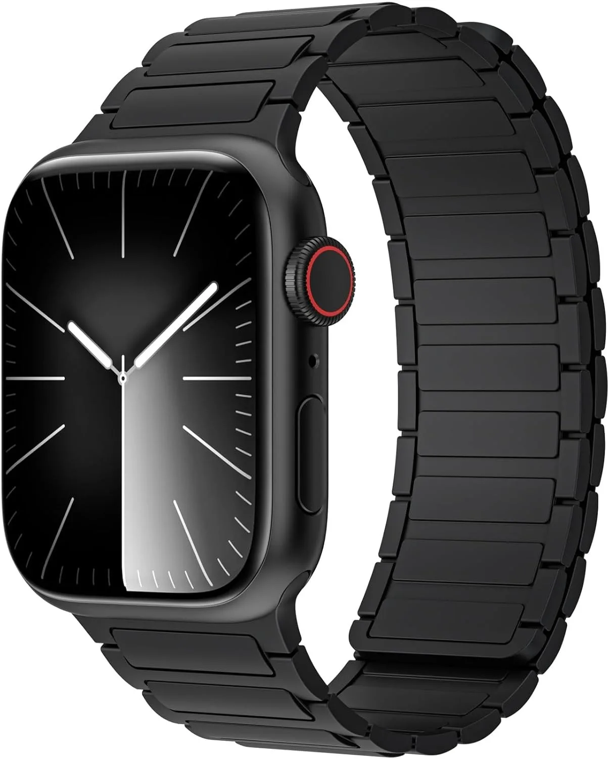 Magnetisches Schlaufenarmband für Apple Watch 46mm 44mm 40mm 45mm 41mm 42mm Silikonarmband iWatch Series 12 11 10 9 8 7 6 Ultra 3 – Detail 2