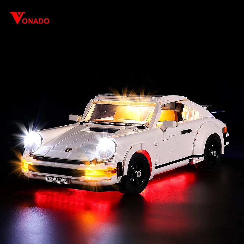 Vonado LED Lighting Kit For 10295 Car Toy(Only Lighting Kit,No Blocks)