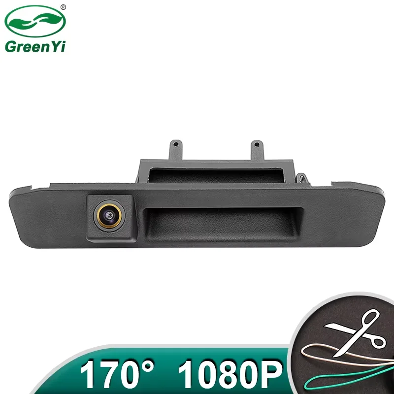 AHD 1080P Car Rear View Trunk Handle Camera For Mercedes Benz ML350 W176 W205 X156 GLK X204/200 /260 /300 C Class C202 C250D CLA