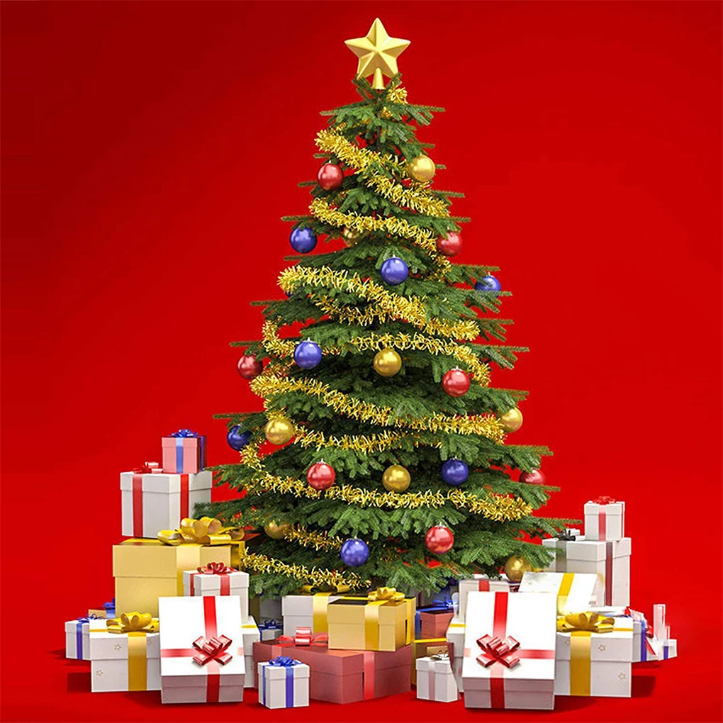 

Рождественское украшение-гирлянда, искусственная сосновая гирлянда, декор для наружного использования, в помещении, зеленая зелень, камины, декор для праздничной вечеринки, 15 м