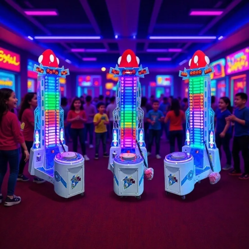 

Boxing Tabletop Coin Operated Game Hercules Product Dragon Fist Arcade Equipment Lottery Machine For Home Use