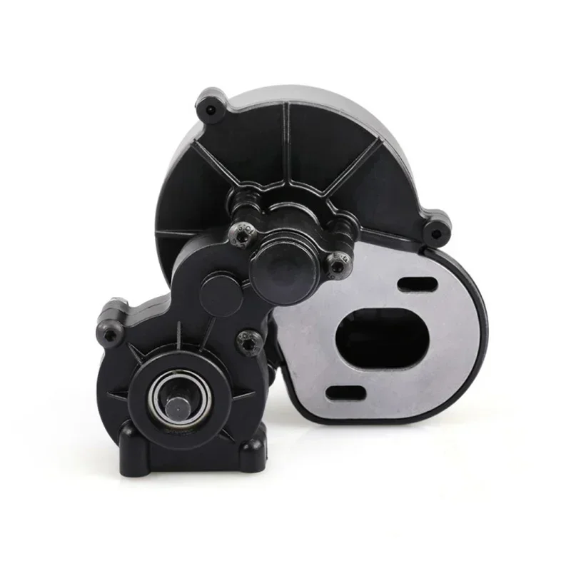 Hot Sale Plastic + Metal Complete Center Gearbox Transmission Box with Gear for Axial SCX10 / SCX10 II 90046 RC Crawler Car