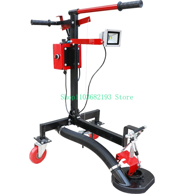 

R180 180mm 7''-10'' concrete stone marble terrazzzo floor grinder grinding machine edge with vacuum for sale